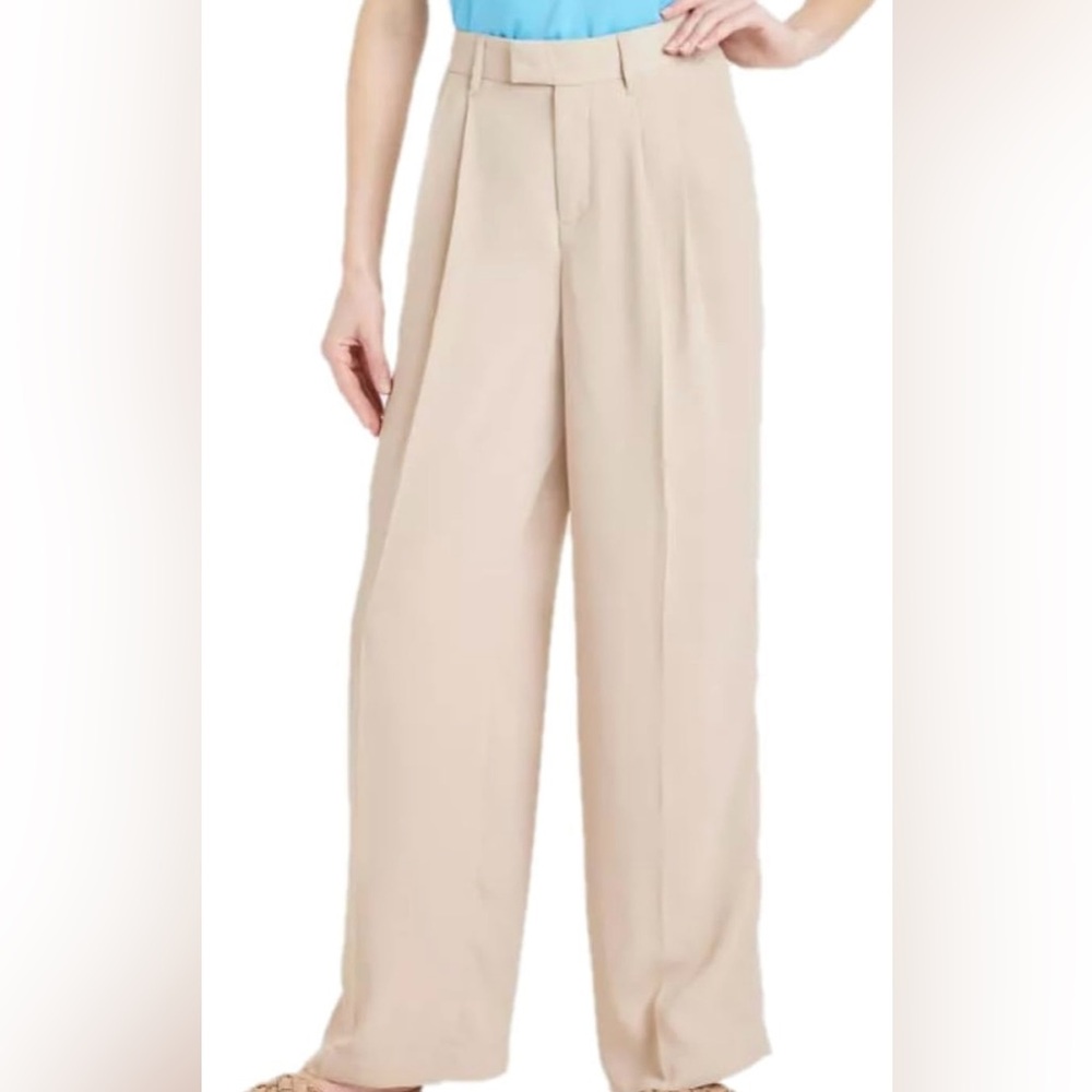 Women's High-Rise Wide Leg Pants - A New Day